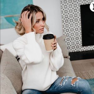 Amsterdam mock neck sweater